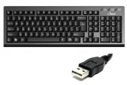  OMEGA (KB-1000) - USB Slim - Black US / BG