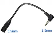  Cable Adapter [2.5mm JACK(M) 4pin to 3.5mm JACK(F) 4pin 0.2m]