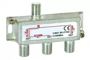     1 x 3 Way Cable TV Splitter 5-2400MHz