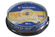 DVD-RW 4.7GB 120min 4x Rewritable Verbatim ( 10.)