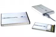     2.5'' HDD Enclosure USB2.0 Box Pata (Silver/Black/Blue)