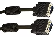  VGA Cable Ferrite Black [DB15(M) to DB15(M) 1.8m]