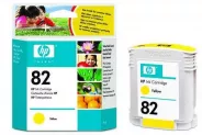  HP 82 Yellow InkJet Cartridge 1750 pages 69ml (C4913A)