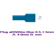    Plug af2505ho Blue 1.5-2.5mm 4mm .10