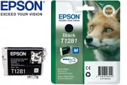  Epson T1281 Cartridge Black Ink 5.9ml (Epson C13T12814011)