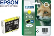  Epson T1284 Cartridge Yellow Ink 3.5ml (Epson C13T12844011)