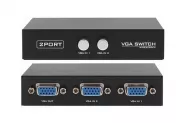  VGA 2-Port VGA Switch (VGA-SW-2/1) Black