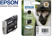  Epson T0891 Cartridge Black Ink 5.8ml (Epson C13T08914011)