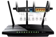  Wireless Router (TP-Link TL-ArcherC7) - 1750MB Indoor 2.4GHz & 5GHz