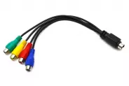  Cable Audio Video [Mini Din(M) 7pin to 4 RCA(F) 0.2m]