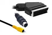  Cable Audio Video [SCART(M) to S-Video(M) + RCA(M) 10m]