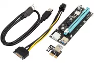  PCI-e Express 1x -16x USB3.0 GPU Extender Riser Card Adapter