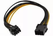  Cable 1x 8Pin PCI-E (M) to 8Pin PCI-E (F) 30cm (Power to VGA)