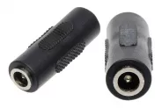    DC Power Jack Plug female connector (F/F 5.5x2.1mm)