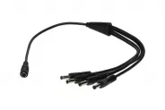    DC Power Y-cable female to 4x male 0.2m (5.5x2.1mm)