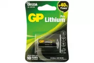  3V CR123A Lithium battery (GP CR123A-2UE1) . 1