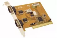  PCI to RS232 DB9 2x Com Port