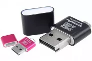  External Card Reader SD micro Black (Siyoteam SY-18)