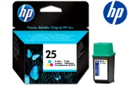  HP 25 Color InkJet Cartridge 167 pages 19.5ml (51625A)