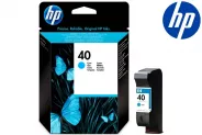  HP 40 Cyan InkJet Cartridge 1600 pages 42ml (51640CE)