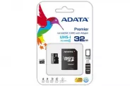   SDHC  32GB Flash Card (A-Data micro 1xAdapter UHS-I Class 10)