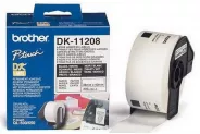 Brother cosum. QL printers DK11208 (38   90 ) 400 labeis white