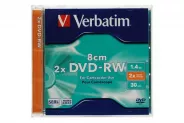 Mini DVD-RW 1.4GB 30min 2x Verbatim (. 5mm  1.)