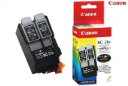  Canon BC-21e 4-Color Ink Cartridge 9+35ml (Canon BC-21e)