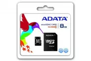   SDHC   8GB Flash Card (A-Data micro 1xAdapter Class 4)