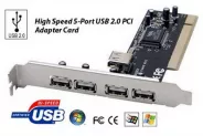  PCI to USB2.0 4+1 Port (Repotec)