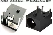  DC Power Jack PJ003 5.5x2.5mm (HP Compaq Toshiba Asus LG IBM)