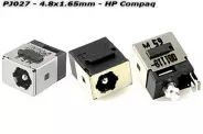  DC Power Jack PJ027 4.8x1.65mm (HP Compaq)