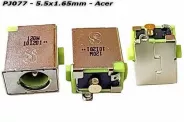  DC Power Jack PJ077 5.5x1.65mm (Acer)