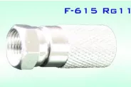 ����� �� ���������� ����� F-connector to coaxial cable F-Plug RG11 (F-615)