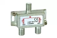 ������� �� ������� ��������� 1 x 2 Way Cable TV Splitter 5-2400MHz
