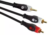  Cable Audio Video [3.5mm JACK(M) to 2 RCA(M) 5m] Quality