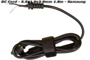   DC CORD 5.5x1.0x3mm 2-pin 1.5m (Samsung)