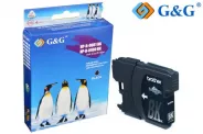  Brother LC980 Black Ink 28ml (G&G NB-0LC61 BK, NP-B-0980 BK)