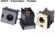  DC Power Jack PJ071 5.5x2.5mm (Toshiba)