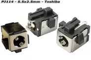  DC Power Jack PJ114 5.5x2.5mm (Toshiba)