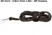   DC CORD 4.8x1.7mm 2-pin 1.5m (HP Compaq)