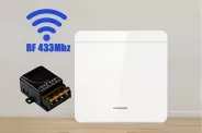 Wireless ON OFF Remote control RF433 �������� ���� (KEBIDU 1 Sw. 1button)