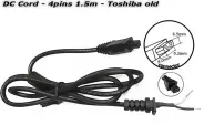 ������ ����� DC CORD 9.2x6.5x6.5x9.0 mm 2-pin 1.5m (Toshiba old)