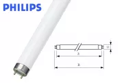 ����� ������������� Lamp Fluorescent 18W 600mm (Philips - TL-D 18W)
