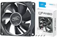  Fan 80x80x25mm 12V Sleeve 1800prm (DeepCool Xfan 80)