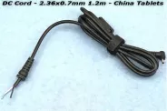   DC CORD 2.36x0.7mm 2-pin 1.2m (China Tablets)