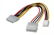 ����� Cable 1x 4Pin Molex (M) to 4Pin Molex (F) +FDD 15cm (Power to FDD)
