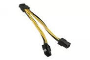 ����� Cable 2x 6Pin PCI-E (F) to 8Pin PCI-E (M) 15cm (Power to VGA)