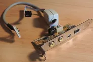  Cable Bracket 2 Port IEEE1394 + 2 Port SPDIF to IDC Header