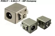  DC Power Jack PJ017 4.8x1.65mm (HP Compaq)